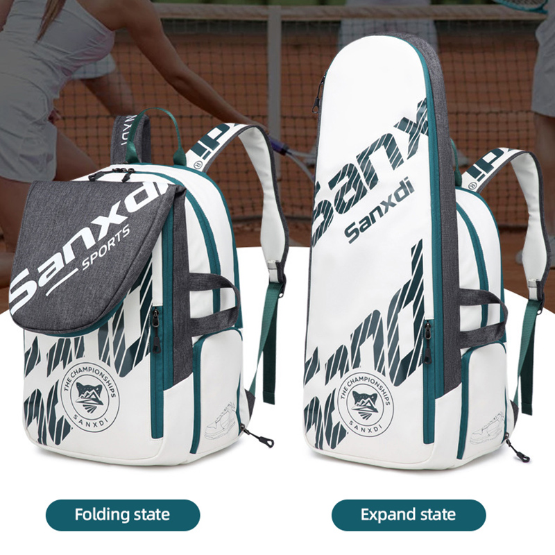 Badminton Outdoor - Homens dobrável tênis paddle mochila squash