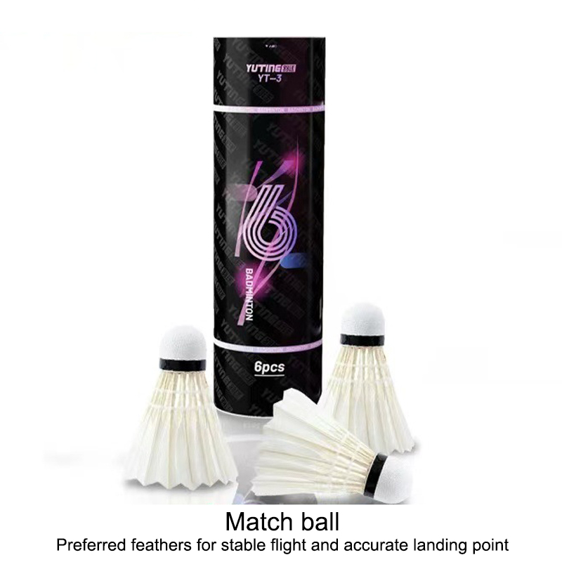 Badminton Shuttlecock - 3/6 Peças de Bolas de Badminton