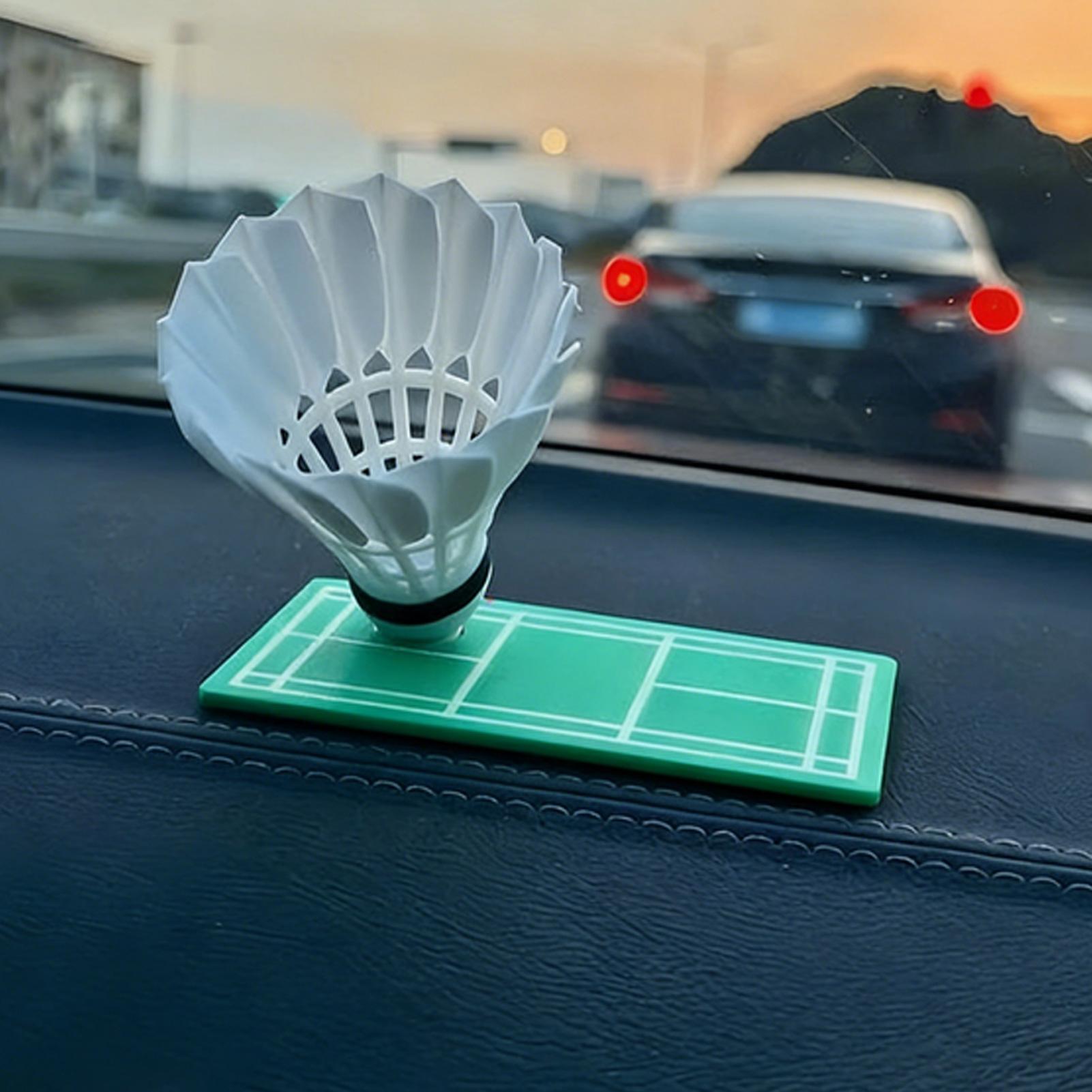 Badminton Shuttlecock - Ornamentos para Carro com Rotação de