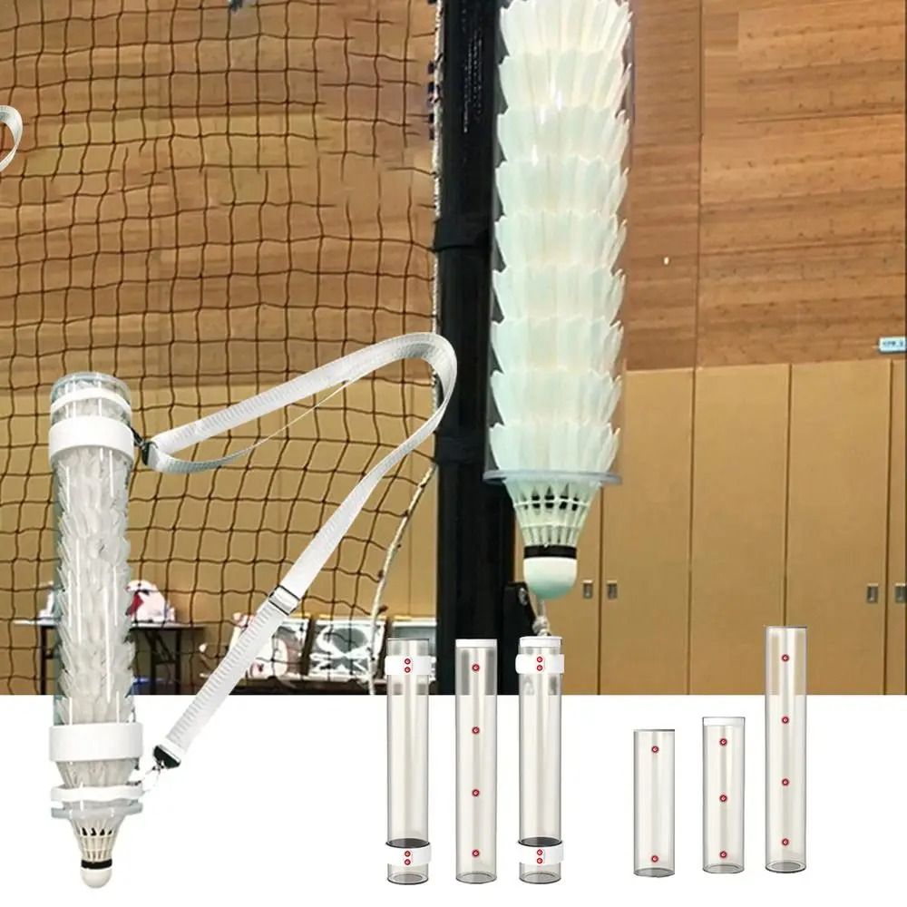 Badminton Shuttlecock - Tubo magnético cilindro de badminton petecas