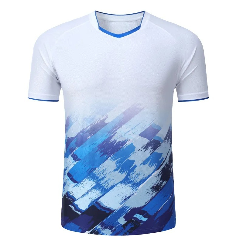 Badminton Emoji - Camisetas Masculinas de Badminton de Manga