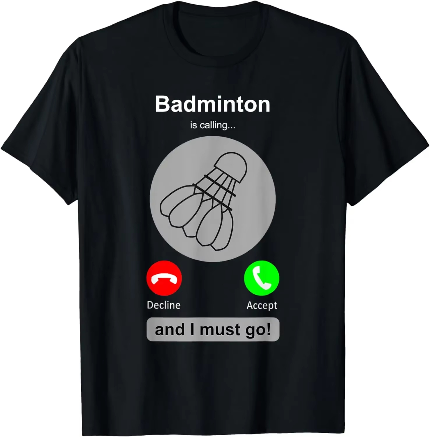 Camiseta Engraçada de Badminto - Badminton Quotes Short avaliação e preço