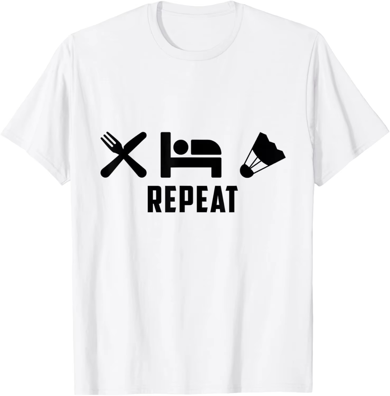 Camiseta Engraçada de Badminto - Badminton Quotes Short avaliação e preço