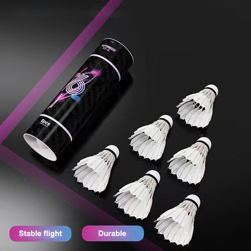 3/6 Peças de Bolas de Badminto - Badminton Shuttlecock avaliação e preço