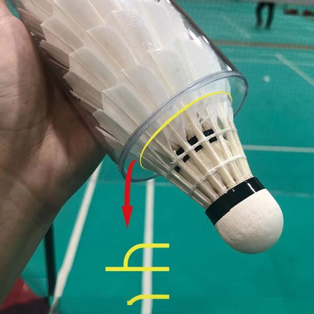 Tubo magnético cilindro de bad - Badminton Shuttlecock avaliação e preço