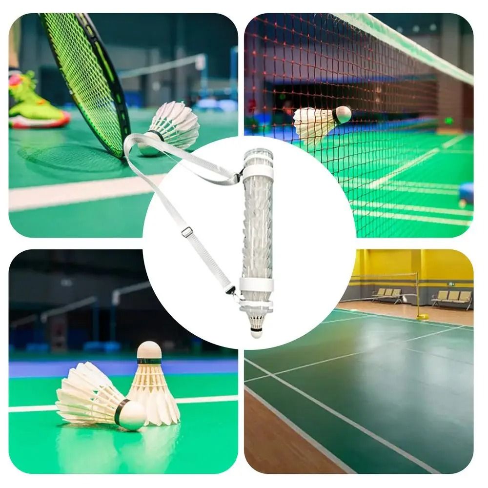 Tubo magnético cilindro de bad - Badminton Shuttlecock avaliação e preço