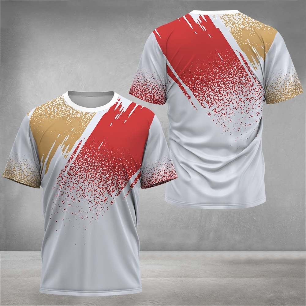Camiseta Masculina Casual de T - Badminton Emoji avaliação e preço