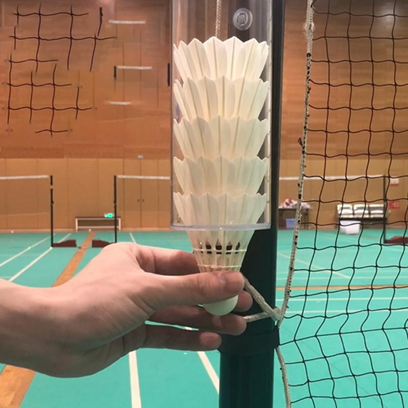 Petecas Tubo De Armazenamento  - Badminton Shuttlecock avaliação e preço