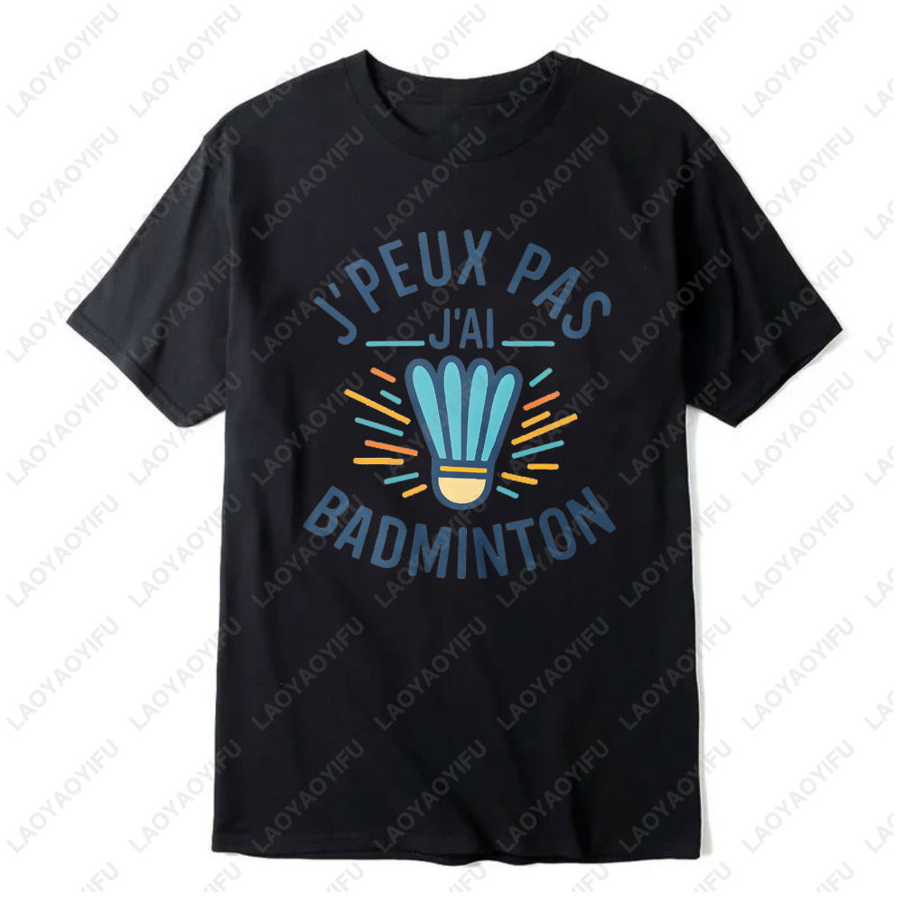 Camiseta feminina com design g - Badminton Quotes Short avaliação e preço