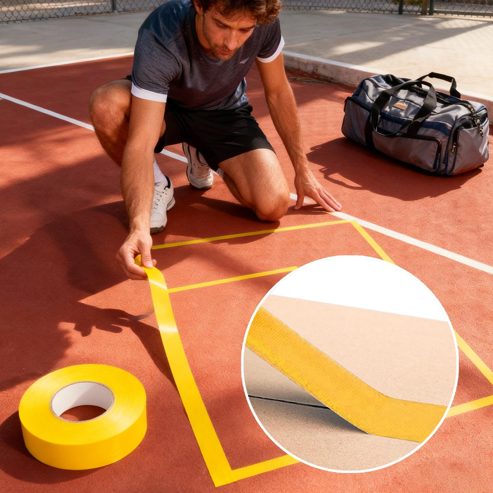 Fita de pickleball 0.16x164 pé - Badminton Outdoor avaliação e preço