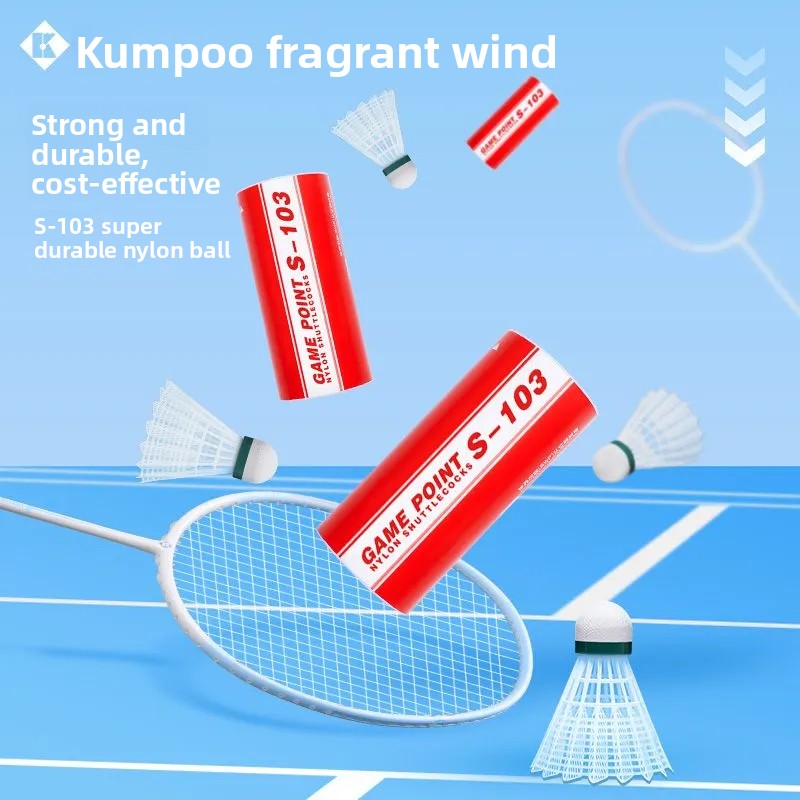 1 tubo com 3 bolas de badminto - Badminton Shuttlecock avaliação e preço