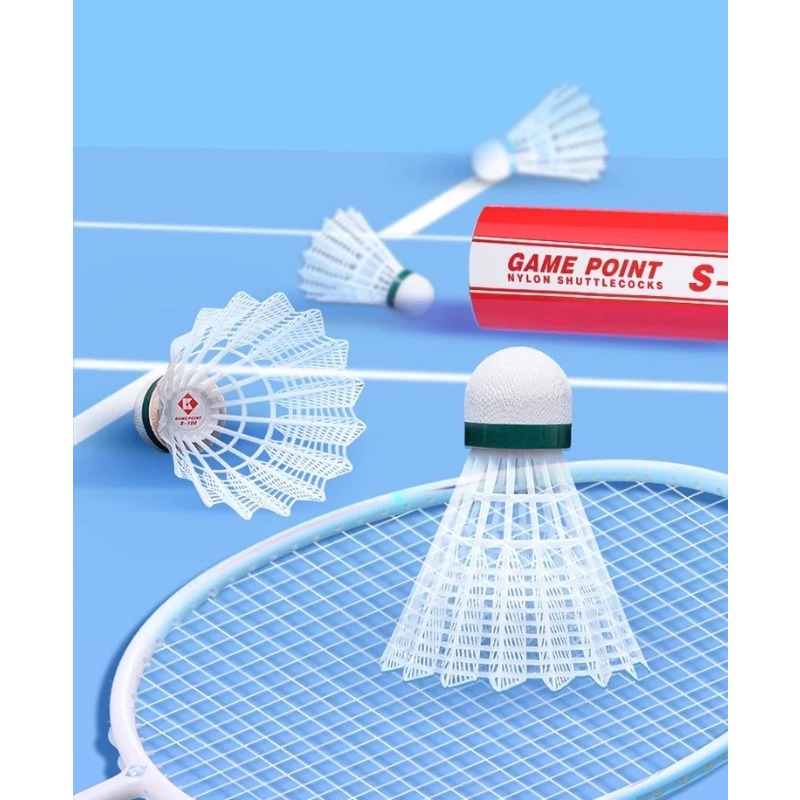 1 tubo com 3 bolas de badminto - Badminton Shuttlecock avaliação e preço