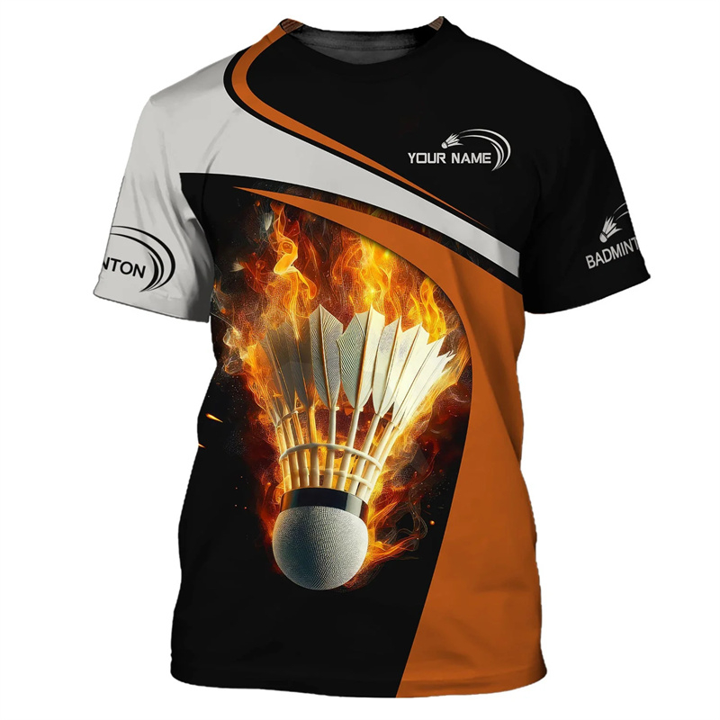 Camiseta esportiva de badminto - Badminton Emoji avaliação e preço